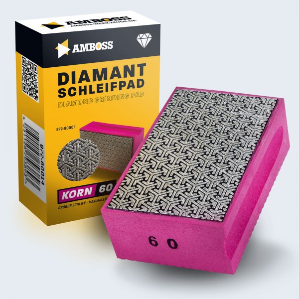 Amboss Diamant Schleifpad Korn: 60